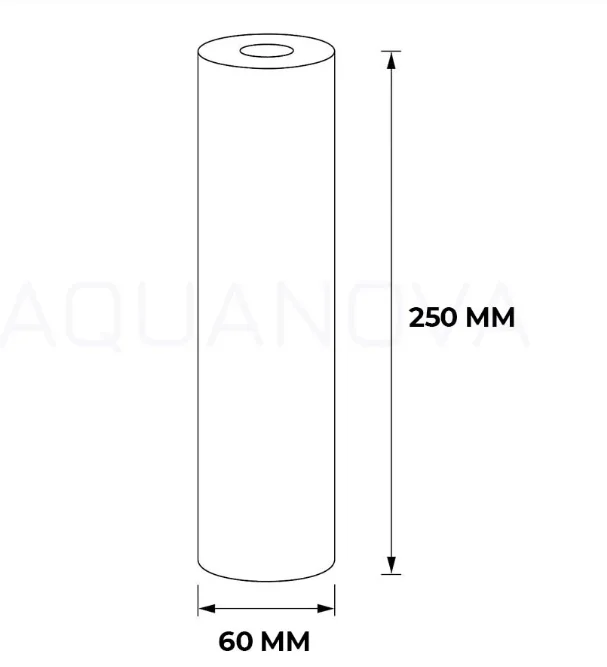 Механічний картридж Ecosoft із поліпропіленової нитки для фільтрації води